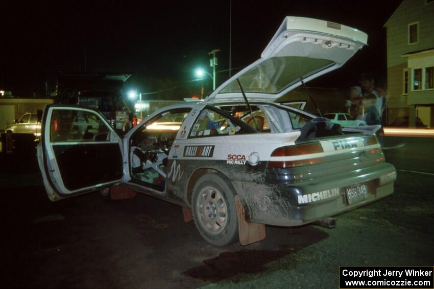 The Henry Joy IV / Brian Maxwell Mitsubishi Eclipse at L'Anse service (2).