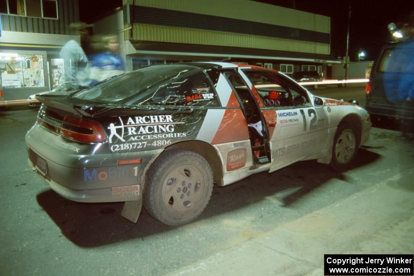 Steve Gingras / Bill Westrick Mitsubishi Eclipse at L'Anse service (1).