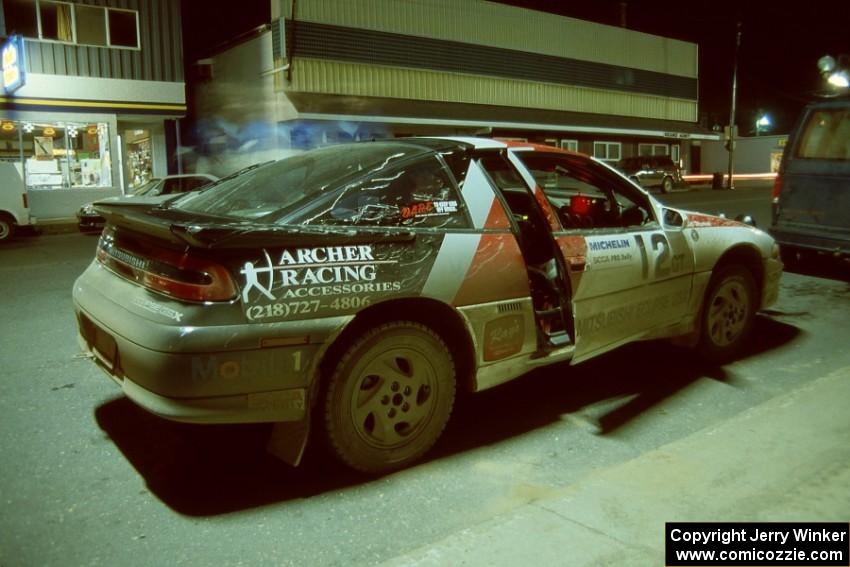 Steve Gingras / Bill Westrick Mitsubishi Eclipse at L'Anse service (2).