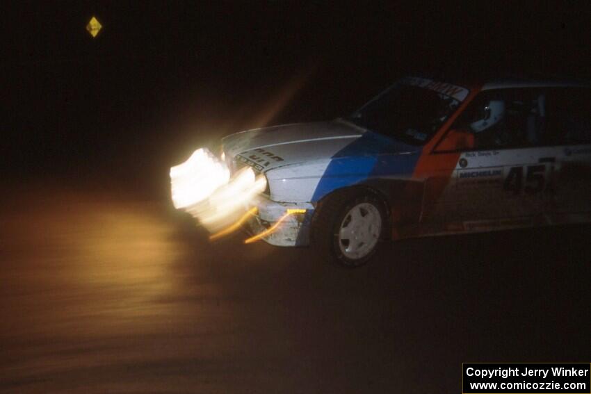 Rick Davis / Ben Greisler BMW M3 on Passmore just after Kenton service.