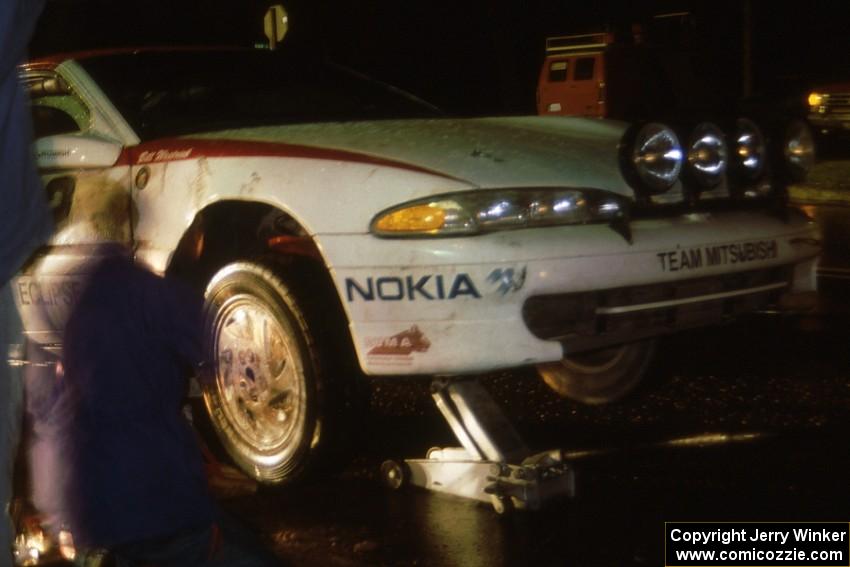 Steve Gingras / Bill Westrick Mitsubishi Eclipse at Kenton service(8).