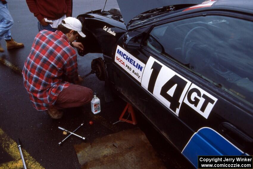 Cal Landau / Eric Marcus Mitsubishi Eclipse DNF'ed on day one, and retired early after the start of day two.