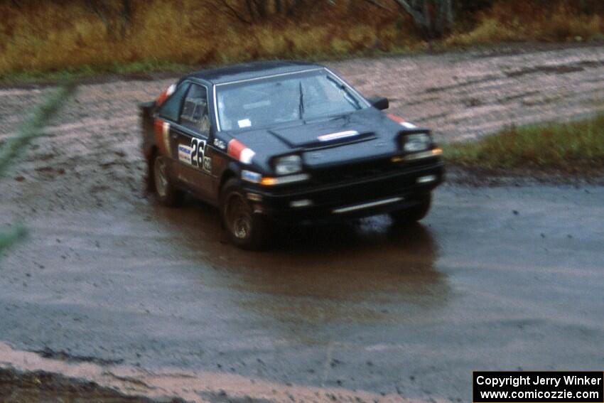 Mike Hurst / Rob Bohn in their Nissan 200SX at the Delaware delta.