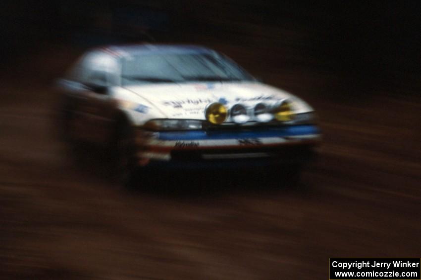 Dave Turner / Bill Gutzman in their Mitsubishi Eclipse finished 19th overall, second in Production class.