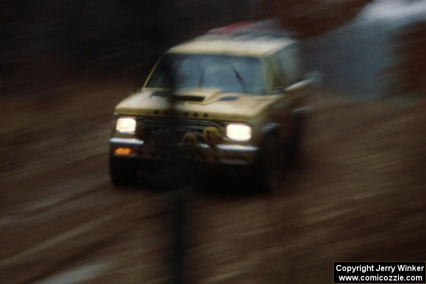 Scott Justus / Yorgi Bittner Chevy S-10 Blazer finished the club rally held in conjunction with LSPR.