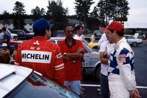 L to R) Jeff Panton, Rudy Meikle, John Buffum and Jeff Becker at parc expose.