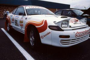 The Bruce Newey / Charles Bradley Toyota Celica All-trac at parc expose.