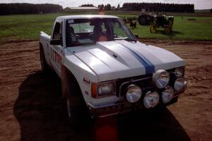 The Ken Stewart / Doc Shrader Chevy S-10 at Park Rapids service.