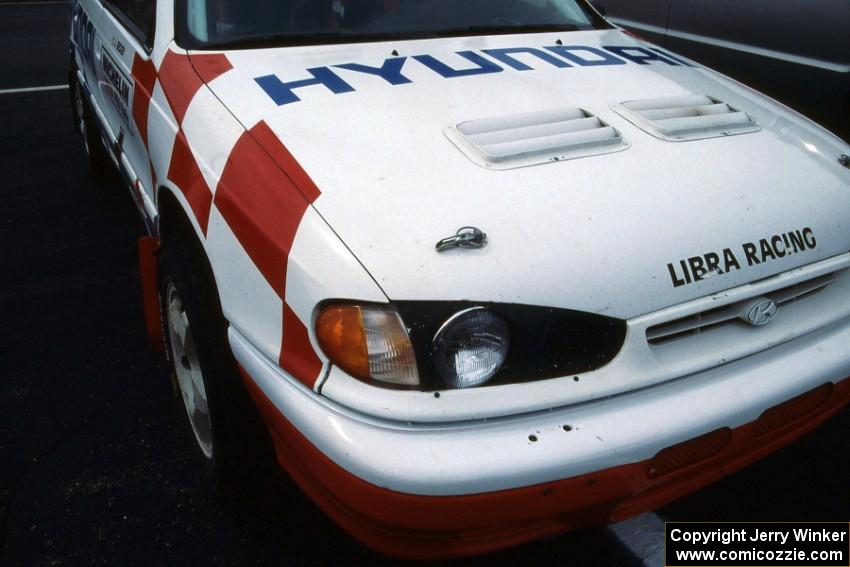 The Paul Choiniere / Jeff Becker Hyundai Elantra at parc expose. (1)