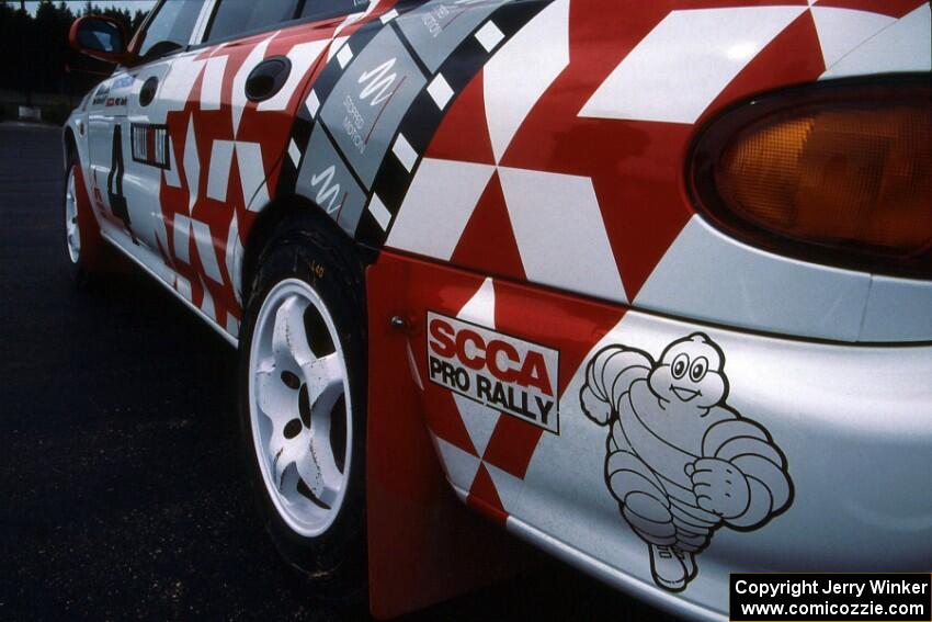 Henry Joy IV / Chris Griffin Mitsubishi Lancer Evo II at parc expose.