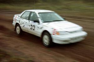Tom Ottey / Pam McGarvey debuted their borrowed Hyundai Elantra at the practice stage.