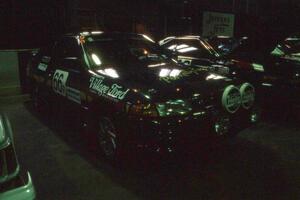 Tad Ohtake / Bob Martin Ford Escort GT at parc expose in Dee Stadium.