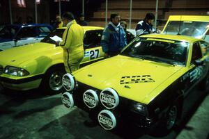 Don Rathgeber / Greg Brown in the Hairy Canary Ford Mustang and the Jeff Bothee / Tom Beltman Plymouth Arrow (Misubishi Celeste)