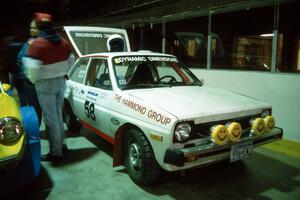 Fritz Wilke / Joe Huttle Ford Fiesta on display at parc expose in Dee Stadium.