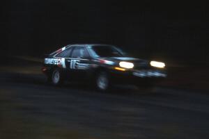 Mike Hurst / Rob Bohn were a perennial favorite in their Nissan 200SX seen here in the Huron Mts.