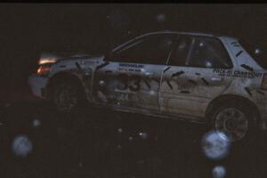 The Tom Ottey / Pam McGarvey Hyundai Elantra had a Halloween feel to it with bats stuck onto its sides.