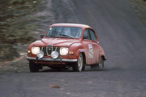 John Vanlandingham / Tom Gillespie were always near the top of the Group 2 field all weekend in their SAAB 96.