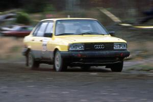 Mike Bodnar / Russell Rathgeber in their Audi Quattro ran in the divisional rallies along with LSPR.