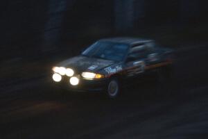 Cal Landau / Eric Marcus took 4th overall, 1st in PGT, in their Mitsubishi Eclipse seen here at the end of Gratiot Lake 2.