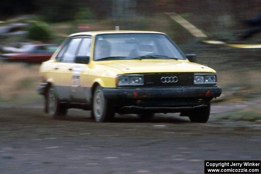 Mike Bodnar / Russell Rathgeber in their Audi Quattro ran in the divisional rallies along with LSPR.