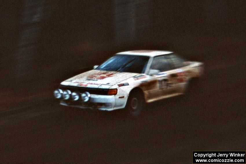 The Janice Damitio / Amity Trowbridge Toyota Celica All-trac took 7th overall and first in PGT.