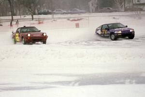 Cory Coulson / Troy Greenberg Honda CRX Si and Jerry Winker / Paul Richardson Mazda RX-7