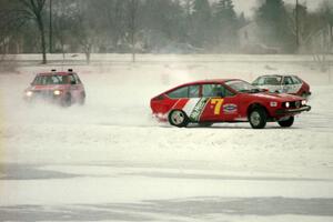 Mark Knepper / Cary Kendall Alfa Romeo GTV6, Chris Conn / Tim Ekeren VW GTI and John Kochevar / Bruce Rosand VW Scirocco