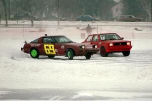 Jerry Winker / Paul Richardson Mazda RX-7 and Don Coatsworth / Mike Rappa VW Fox