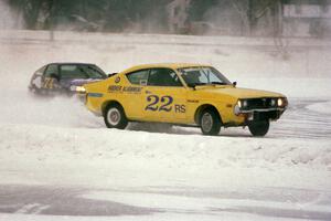 Dale Hoover / Jon Schueller Mazda RX-4 and Cory Coulson / Troy Greenberg Honda CRX Si