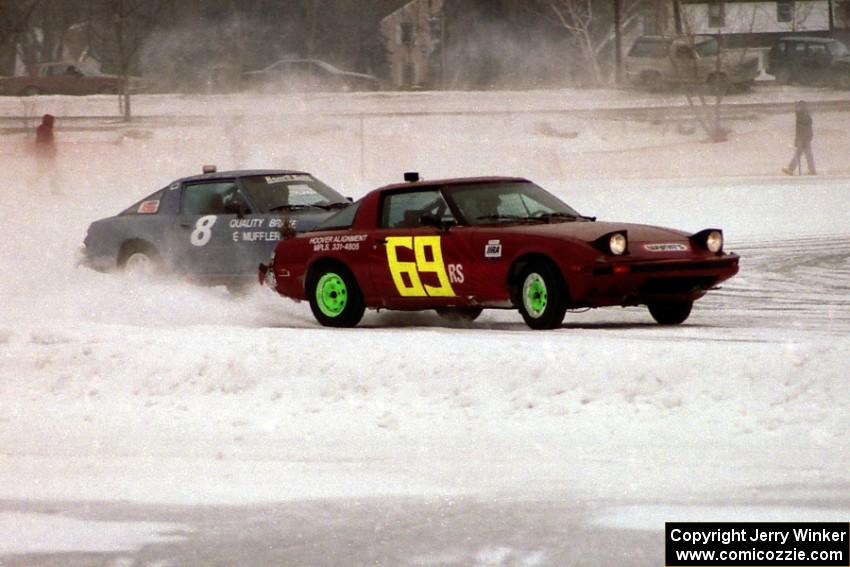 Jerry Winker / Paul Richardson Mazda RX-7 and Len Jackson / Steve Kuehl Mazda RX-7