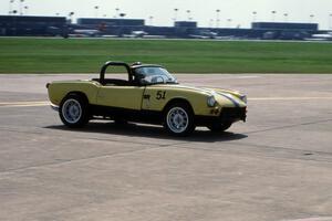 John Holman's rotary-powered Triumph Spitfire ran in SP