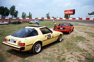 Dave Bahl's C Stock Toyota MR2 and Chuck Ready's CSP Mazda RX-7
