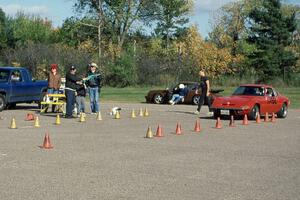 Lee Frisvold awaits the go-ahead in his DSP Opel GT