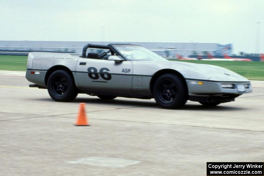 Barbie Grieder's ASP Chevy Corvette