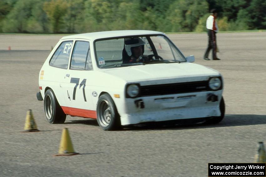 Mark Utecht in Joe Huttle's E Prepared Ford Fiesta