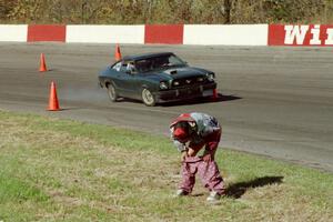 Juan Nazario moons Becky Nazario's C Prepared Ford Mustang II