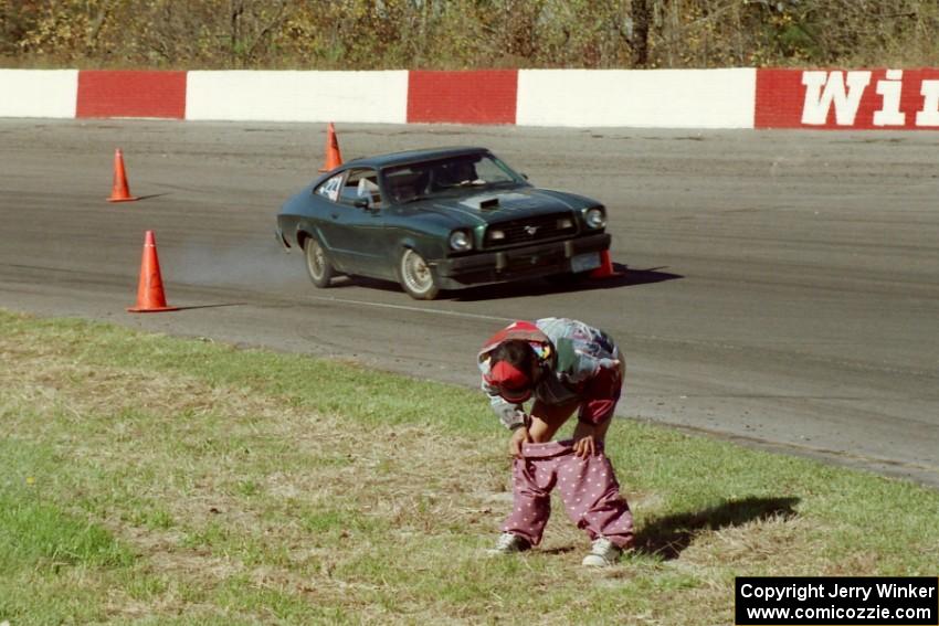 Juan Nazario moons Becky Nazario's C Prepared Ford Mustang II