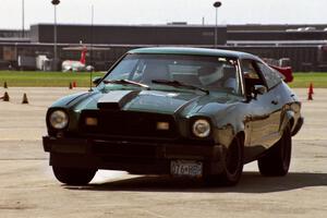 Jerome Sybrant in Juan Nazario's C Prepared Ford Mustang II