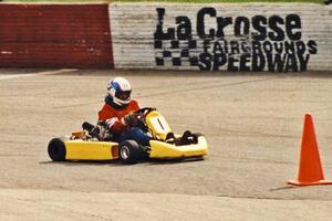 ??? in a Shifter Kart