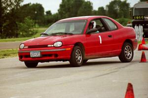 Mark Utecht in Paul Richardson's D Stock Dodge Neon ACR