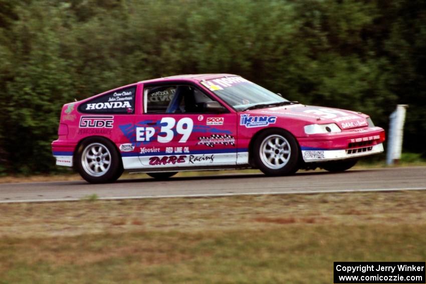 Ron Schlegel's E Production Honda CRX Si