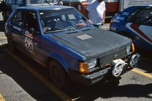 Mark Utecht / Paul Schwerin Dodge Omni GLH-Turbo at parc expose.