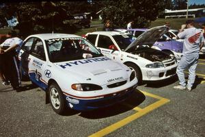 The top three contenders for the event at parc expose.