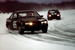 Lyle Nienow / Mark Nienow Chevy Cavalier Z-24 and Mark Utecht / Jay Luehmann Dodge Omni