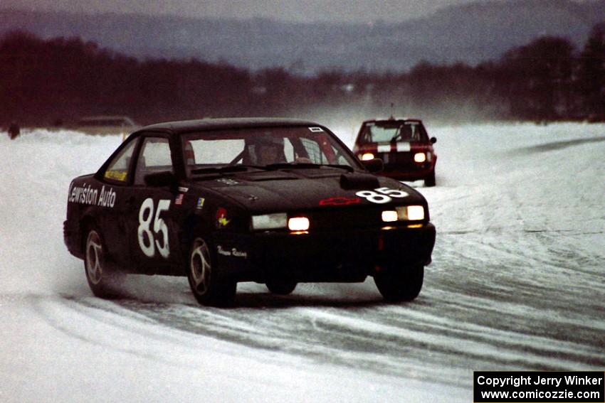 Lyle Nienow / Mark Nienow Chevy Cavalier Z-24 and Mark Utecht / Jay Luehmann Dodge Omni