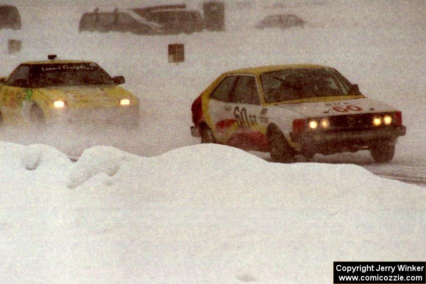 John Kochevar / Jerry Winker VW Scirocco and Mark Knepper / Steve Carter Toyota MR-2