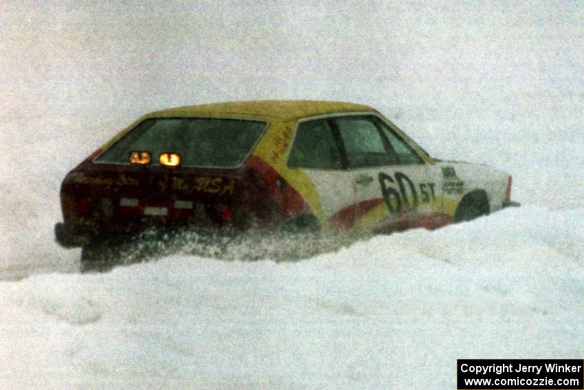 John Kochevar / Jerry Winker VW Scirocco in the snowstorm