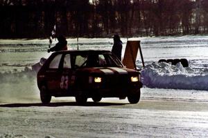 Dave Steen ran the Mark Utecht / Jay Luehmann Dodge Omni in the Solo Sprint race