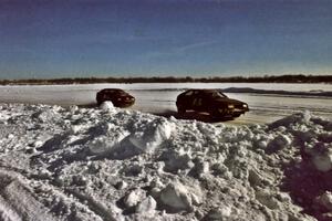 Randy Christman / Jonathan Schmelz VW Corrado and Chris Orr / Terry Orr Nissan NX2000