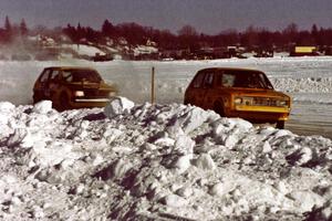 Dave Kapaun / John Hogdal VW Rabbit and Mike Gardner / Jeff Burk VW GTI